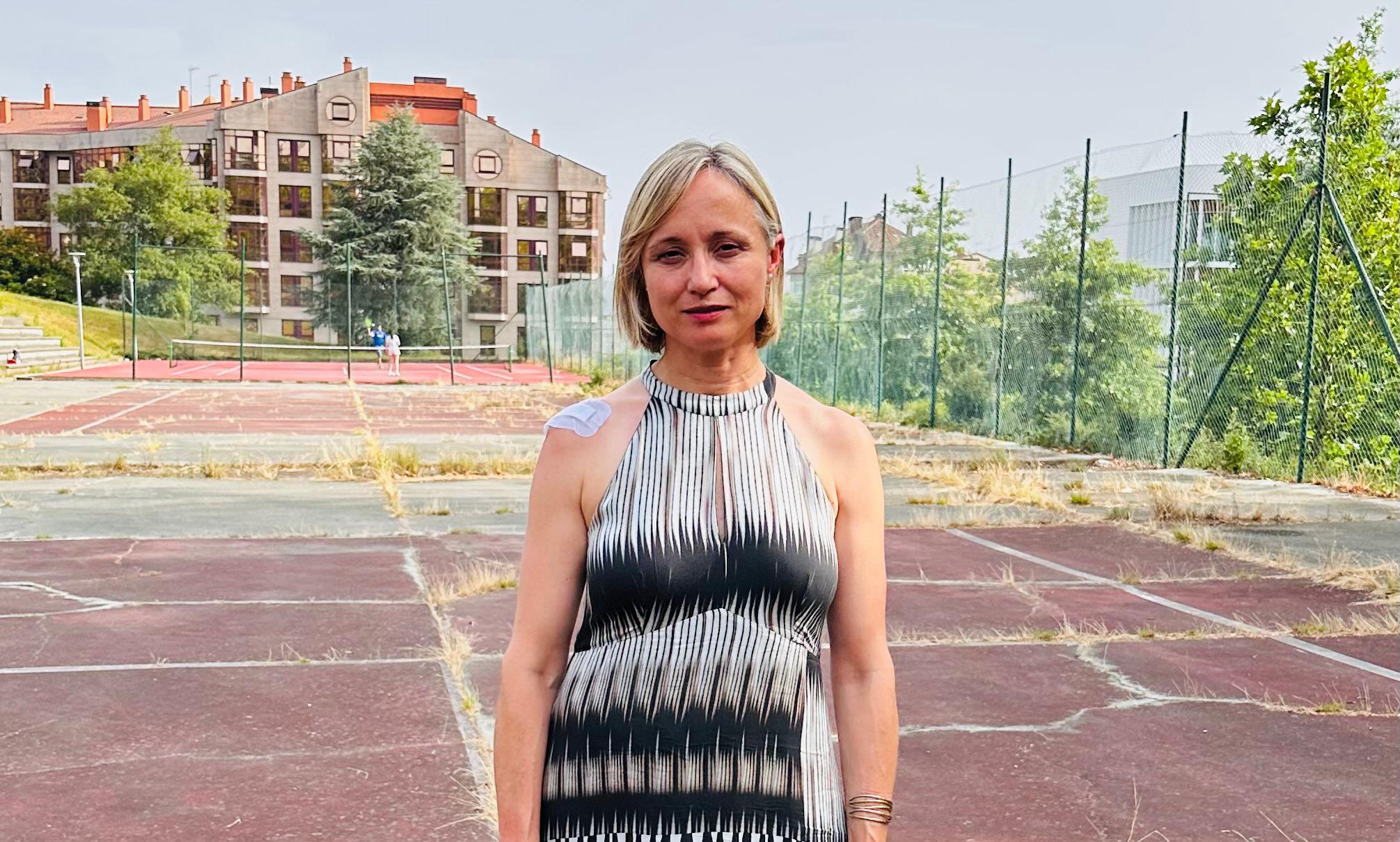 O PSdeG reclama ao Goberno de Sanmartín que execute a recuperación das pistas municipais de tenis de Rodríguez de Viguri